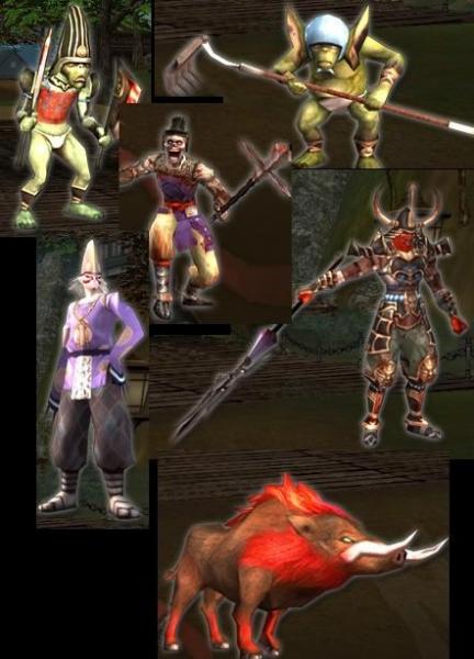 oh voila mes monstres